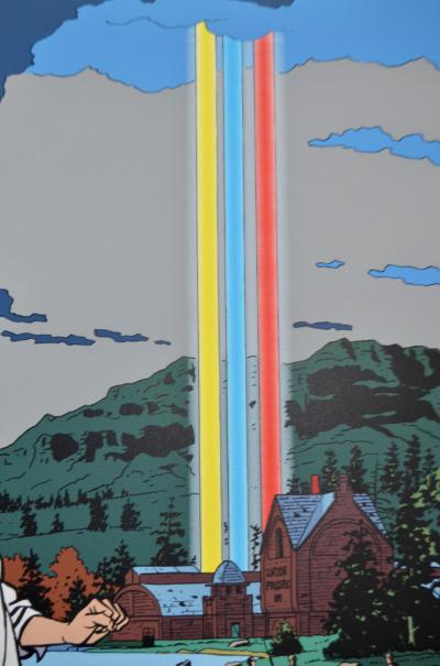 Ted Benoit - Blake et Mortimer - L’Etrange rendez-vous, 2001 - Sérigraphie 2
