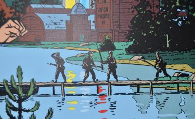 Ted Benoit - Blake et Mortimer - L’Etrange rendez-vous, 2001 - Sérigraphie 2