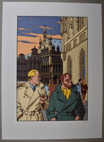 Blake et Mortimer (Les aventures de) (Historique) -5- La Marque Jaune