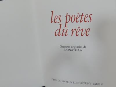 DONATELLA - Les poètes du rêve, 1989 - Gravures originales justifiées et signées 2