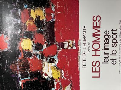 NICOLAS DE STAEL - LES FOOTBALLEURS DE 1952 - Affiche 2