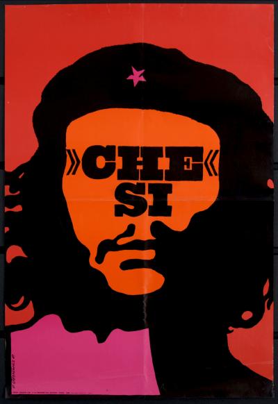 Roman CIESLEWICZ - Che Si, 1968 - Large silkscreen poster 2