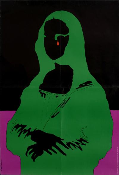 Roman CIESLEWICZ - Mona Lisa, 1968 - Grande affiche sérigraphiée (Rare !) 2