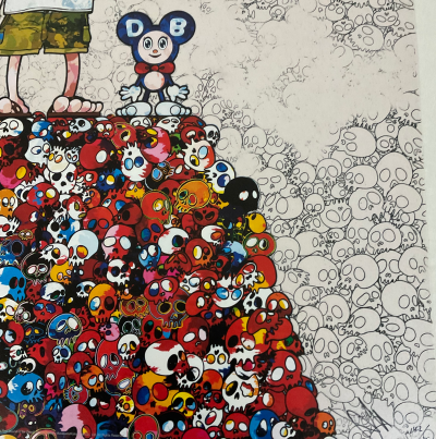 Takashi Murakami - DOB & Me: On the Red Mound of the Dead, 2013 - Impression offset 2