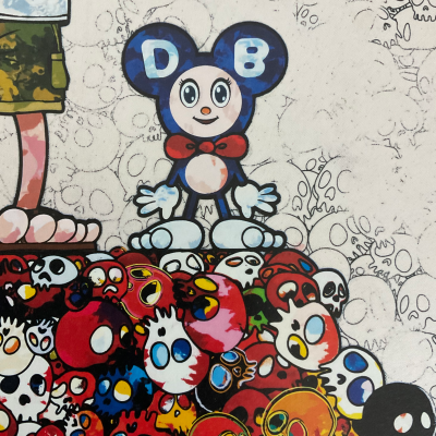 Takashi Murakami - DOB & Me: On the Red Mound of the Dead, 2013 - Impression offset 2