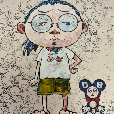 Takashi Murakami - DOB & Me: On the Red Mound of the Dead, 2013 - Impression offset 2