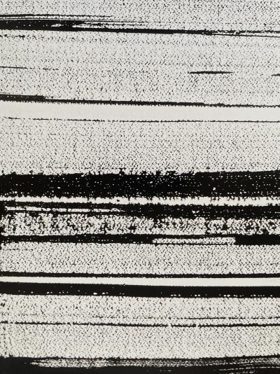 PIERRE SOULAGES (d’après) - AFFICHE D’APRÈS ENCRE SUR PAPIER 2