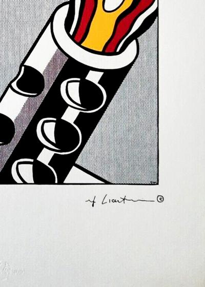 Roy Lichtenstein (d’après) - BRATATATAA - Sérigraphie en édition limitée 2