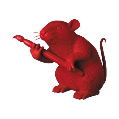 Banksy - RAT D’AMOUR (ROUGE) - Sculpture 2