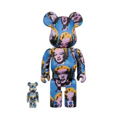 Be@rbrick - ANDY WARHOL MARILYN 400% + 100% - Sculpture 2