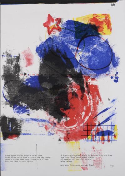 Robert RAUSCHENBERG - One Cent Life, 1964 - Original lithograph on wove paper. 2
