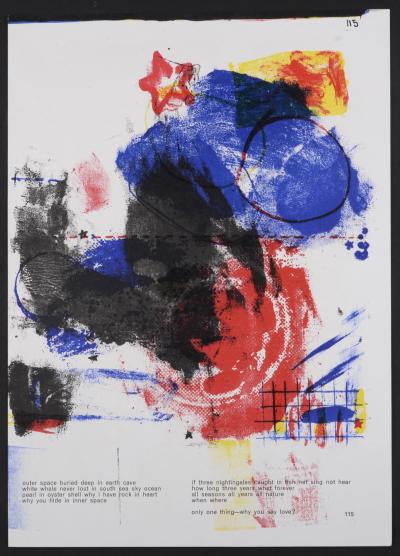 Robert RAUSCHENBERG - One Cent Life, 1964 - Original lithograph on wove paper. 2