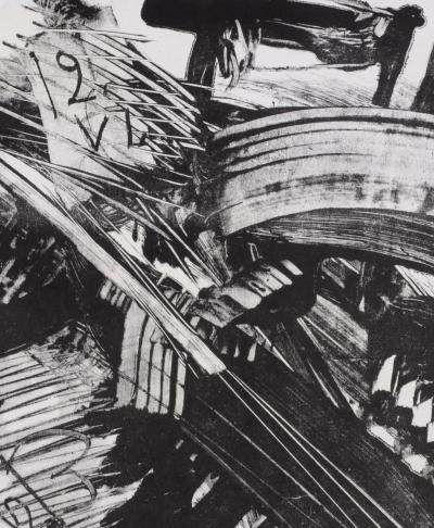 Robert RAUSCHENBERG - One Cent Life, 1964 - Original lithograph on wove paper. 2