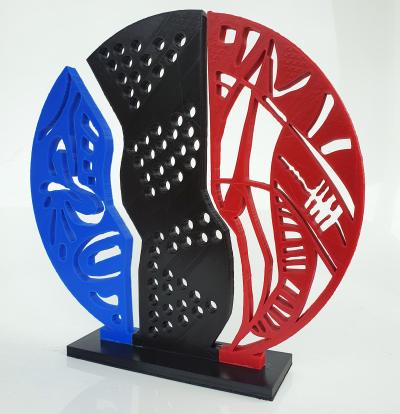 HAYVON - 3 parts WORLD  , 2022 - Sculpture 2