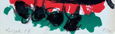 Jan Krizek - Le Surréalisme Même - Lithographie originale en couleurs signée au crayon 2