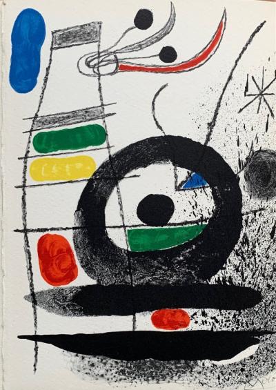 Joan MIRO - Le chien, de cœur (1969) - Rare ouvrage de bibliophilie sur un texte de René CHAR 2