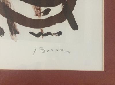 Jacques BOSSER - Composition, 1994 - Lithographie originale signée 2