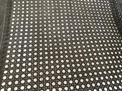 Paire de fauteuils Eva - Blanc d’Ivoire Couleur anthracite Bois - tissus - cannage 2