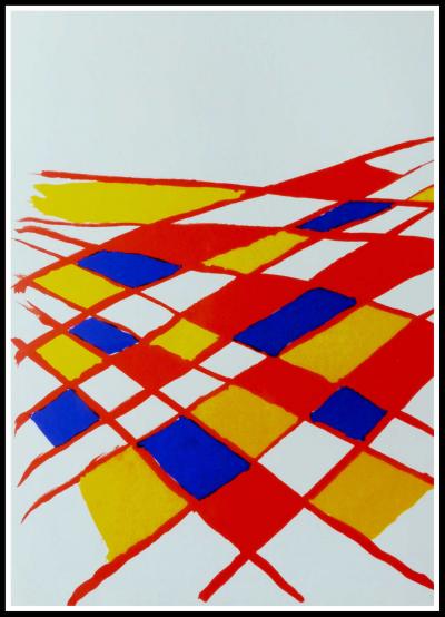 Alexander CALDER - Composition, 1971 - Lithographie originale 2