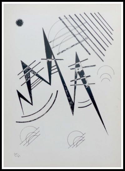 Vassily KANDINSKY (d’après) - Composition IV, 1960 - lithographie 2