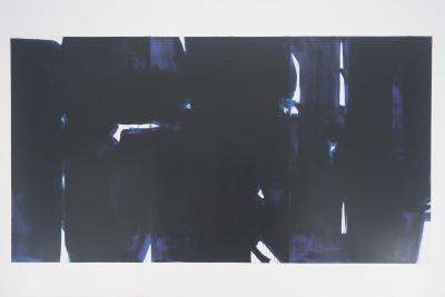 Pierre SOULAGES (d’après) - Peinture 3 juin 1967 - Affiche originale Musée Soulages 2