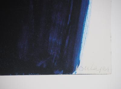 Pierre SOULAGES (d’après) - Peinture 3 juin 1967 - Affiche originale Musée Soulages 2