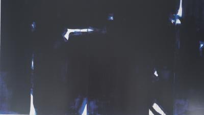 Pierre SOULAGES (d’après) - Peinture 3 juin 1967 - Affiche originale Musée Soulages 2