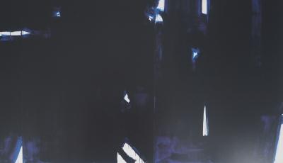 Pierre SOULAGES : Peinture 3 juin 1967 - Affiche originale signée Musée Soulages 2