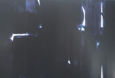 Pierre SOULAGES (d'après) - Peinture 3 juin 1967 - Affiche originale Musée Soulages 2