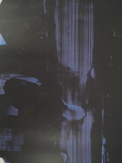 Pierre SOULAGES (d'après) - Peinture 30 novembre 1967 - Affiche originale Musée Soulages 2