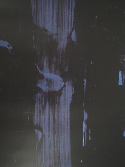 Pierre SOULAGES (d'après) - Peinture 30 novembre 1967 - Affiche originale Musée Soulages 2