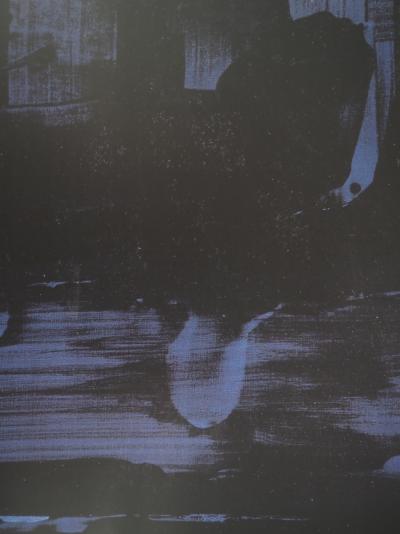 Pierre SOULAGES (d'après) - Peinture 30 novembre 1967 - Affiche originale Musée Soulages 2