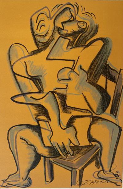 Ossip Zadkine - « Les travaux d’Hercule » - lithographie 1960 2