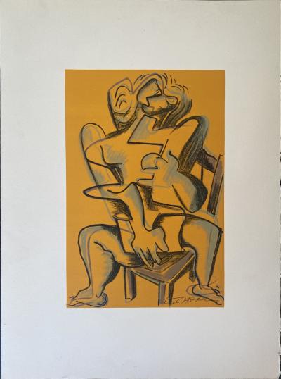 Ossip Zadkine - « Les travaux d’Hercule » - lithographie 1960 2