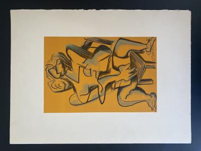 Ossip Zadkine - « Les travaux d’Hercule » - lithographie 1960 2