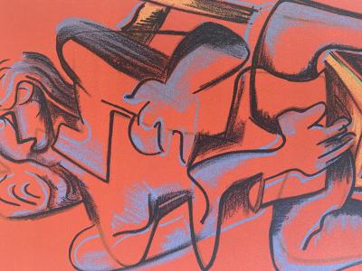 Ossip Zadkine - « Les travaux d’Hercule » - lithographie 1960 2