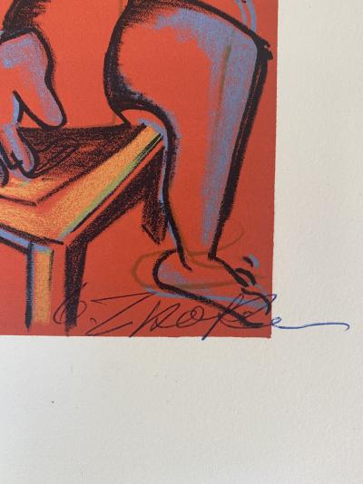 Ossip Zadkine - « Les travaux d’Hercule » - lithographie 1960 2