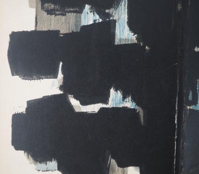 Pierre SOULAGES - Berggruen, 1957 - Lithographie signée, Mourlot 2