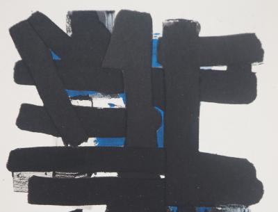 Pierre SOULAGES - Gouache 11, 1957 - Lithographie 2