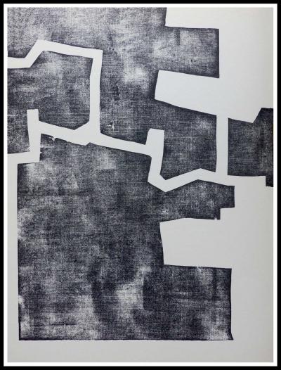 Edouardo CHILLIDA - Composition au bois gravé V 1968 - Lithographie 2