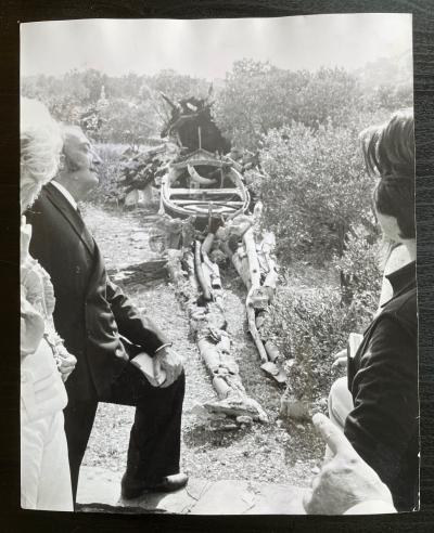 Salvador DALI - Photo originale avec dessin original signé 2