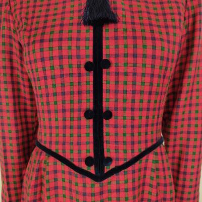 Robe vintage en laine "Taille S/M" 2