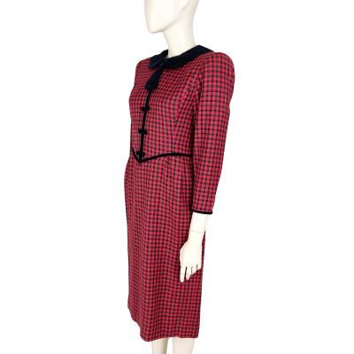 Robe vintage en laine "Taille S/M" 2