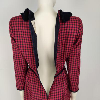 Robe vintage en laine "Taille S/M" 2