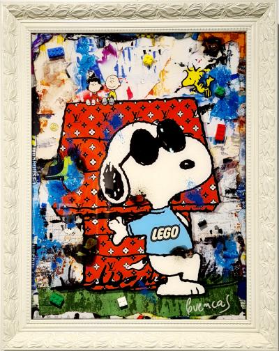 Cuencas - Snoopy Lego - Tableau original 2