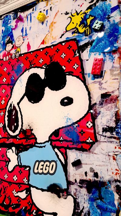 Cuencas - Snoopy Lego - Tableau original 2