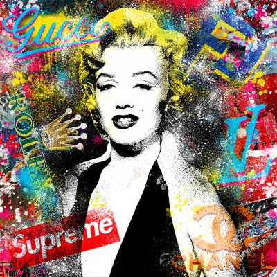 Agent X - Marilyn as Rose Weston - Digigraphie signée 2