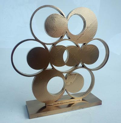 HAYVON - Sept 7 cercles vasarely , 2022 - Sculpture 2