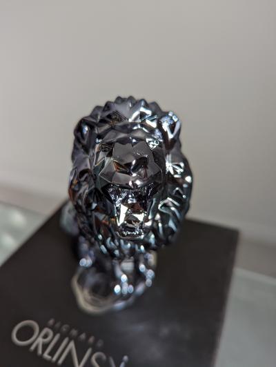 Richard ORLINSKI - Roaring lion spirit (petrol edition) - Sculture 2