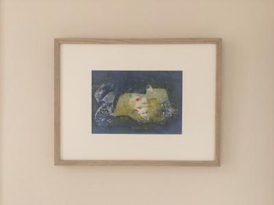 Jean NEUBERTH (1915-1996) - Composition, vers 1980 - Technique mixte sur carton 2